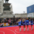 Le New York City Dancers in Piazza Duomo durante l'NBA Europe Live 2010 di Milano  