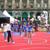 Le New York City Dancers in Piazza Duomo durante l'NBA Europe Live 2010 di Milano  